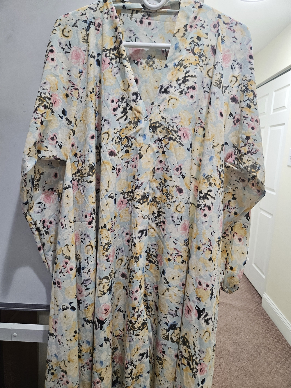 Printed Abaya